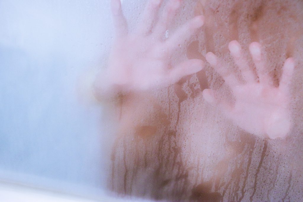 bodies in a shower